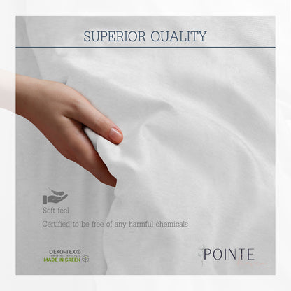 Set di lenzuola Celeste Home in flanella pesante di cotone 190 GSM, effetto velluto