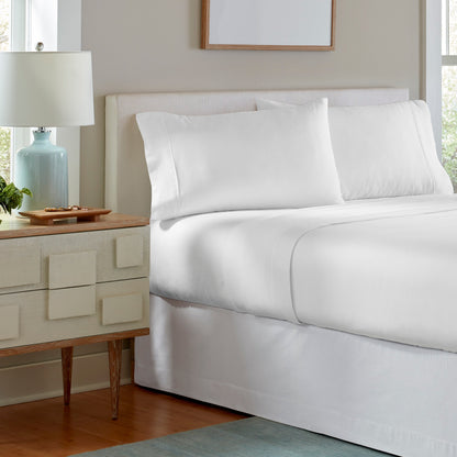Set di lenzuola Celeste Home in flanella pesante di cotone 190 GSM, effetto velluto