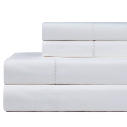 Federe Celeste Home in raso di cotone Pima a 610 fili (set da 2)
