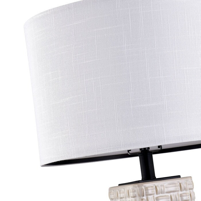 Set di lampade da tavolo USB in ceramica
