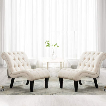 Divano chaise longue imbottito, poltrona decorativa per camera da letto, soggiorno