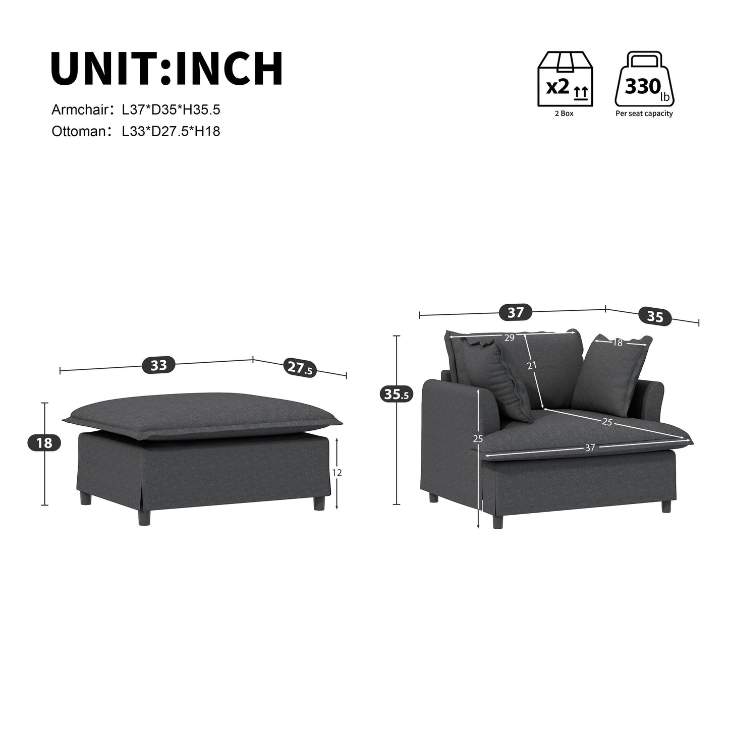 Chaise longue, divano letto singolo in ciniglia con ampia seduta, poltrona letto imbottita con poggiapiedi mobile, set divano da lettura