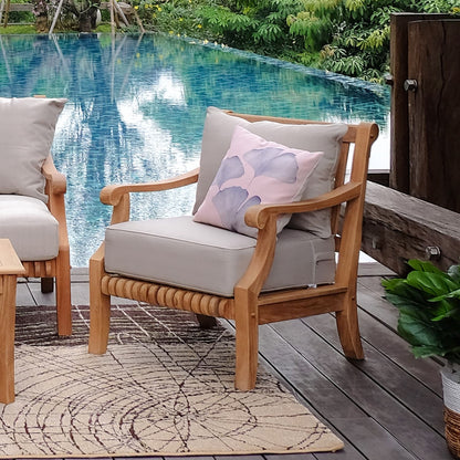 Set da esterno Cambridge Casual Chara in legno di teak, 3 pezzi