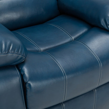 Poltrona reclinabile Charleston in pelle e gel di Greyson Living