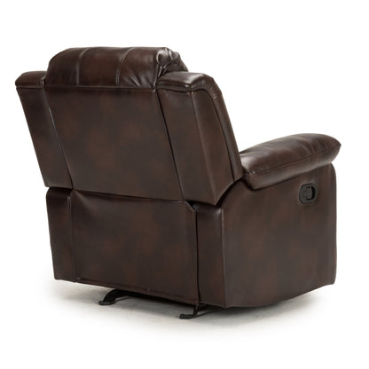 Poltrona reclinabile Charleston in pelle e gel di Greyson Living