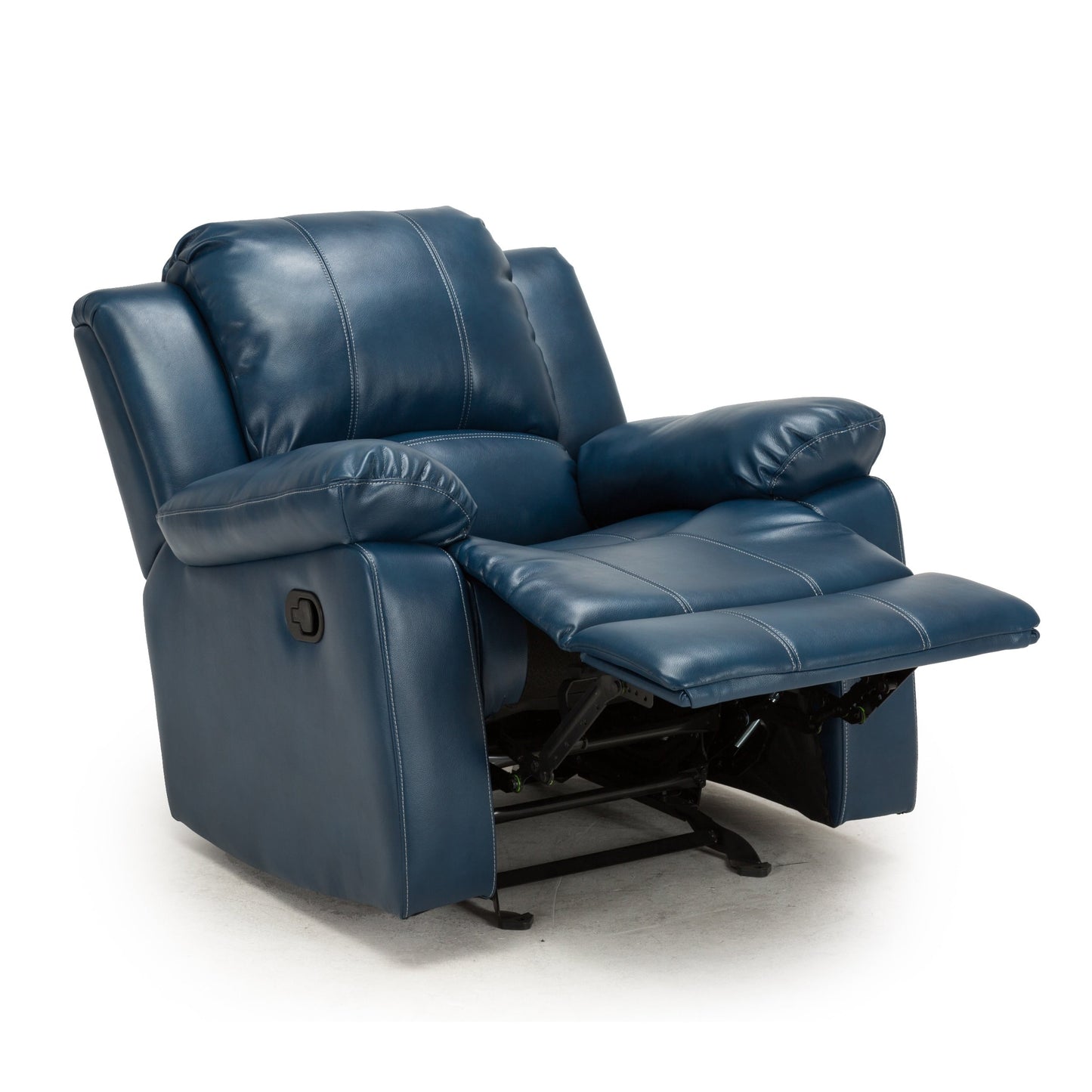 Poltrona reclinabile Charleston in pelle e gel di Greyson Living