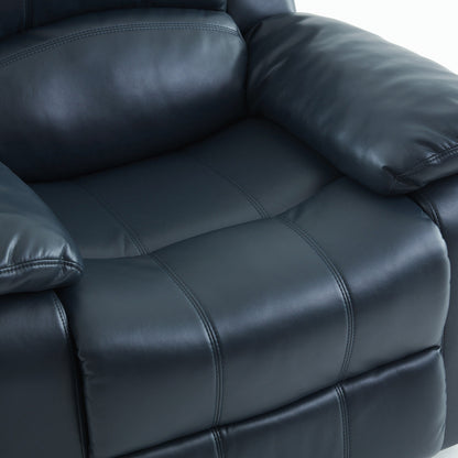 Poltrona reclinabile Charleston in pelle e gel di Greyson Living