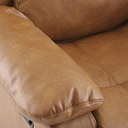 Poltrona reclinabile Charleston in pelle e gel di Greyson Living
