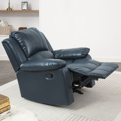 Poltrona reclinabile Charleston in pelle e gel di Greyson Living