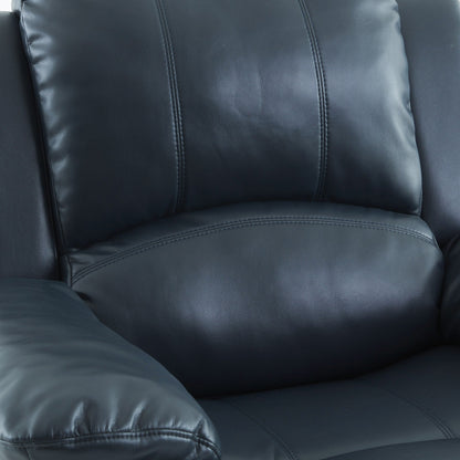 Poltrona reclinabile Charleston in pelle e gel di Greyson Living