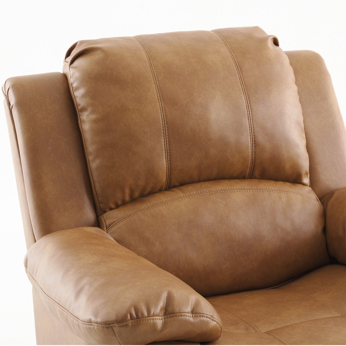 Poltrona reclinabile Charleston in pelle e gel di Greyson Living