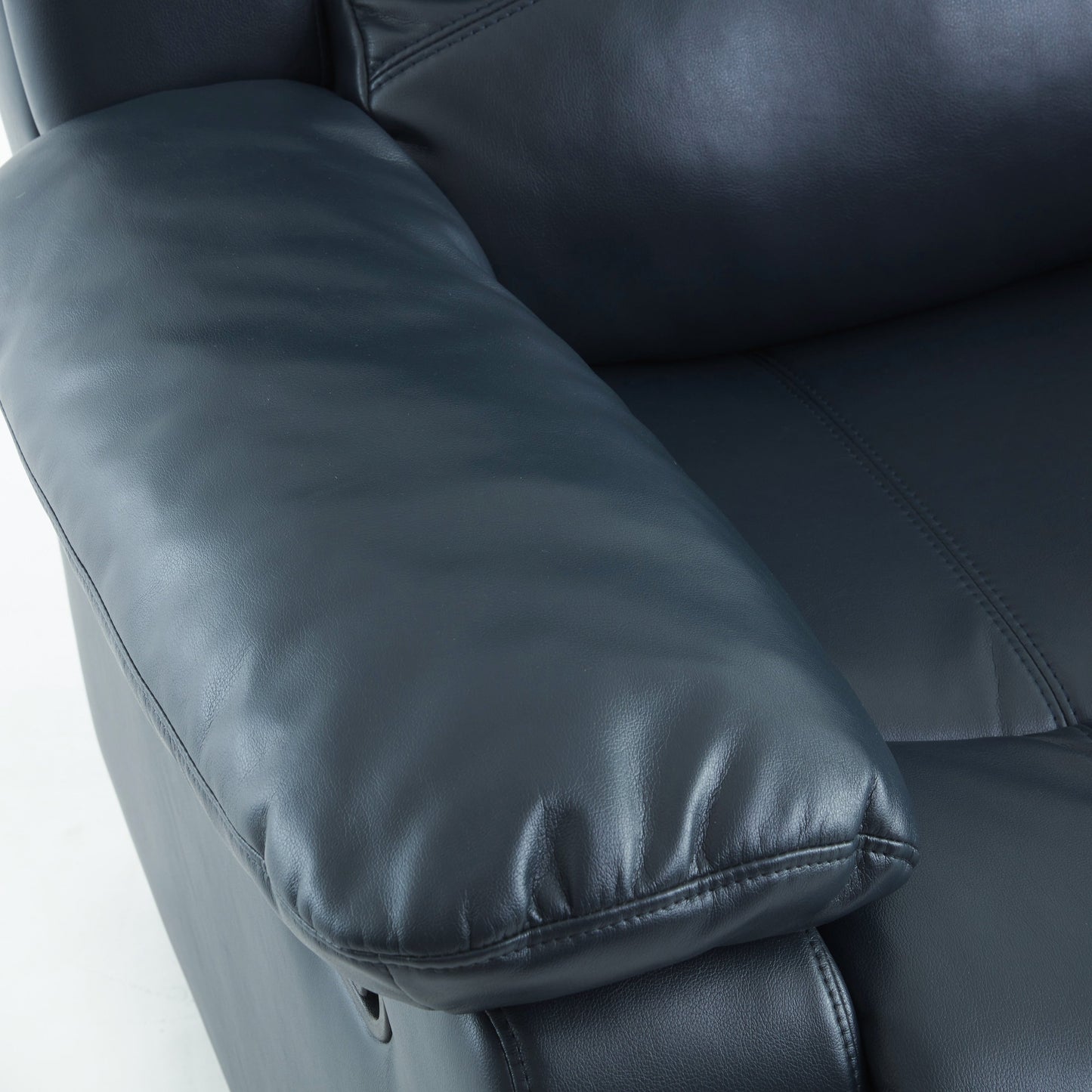 Poltrona reclinabile Charleston in pelle e gel di Greyson Living