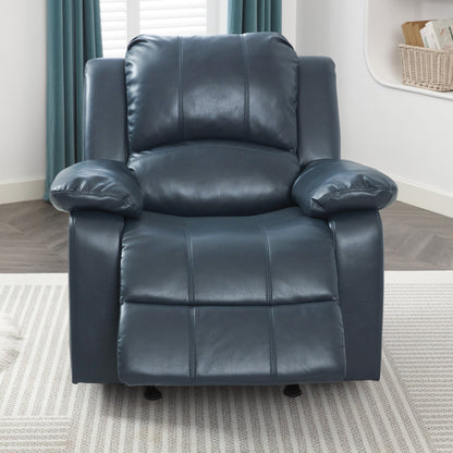 Poltrona reclinabile Charleston in pelle e gel di Greyson Living