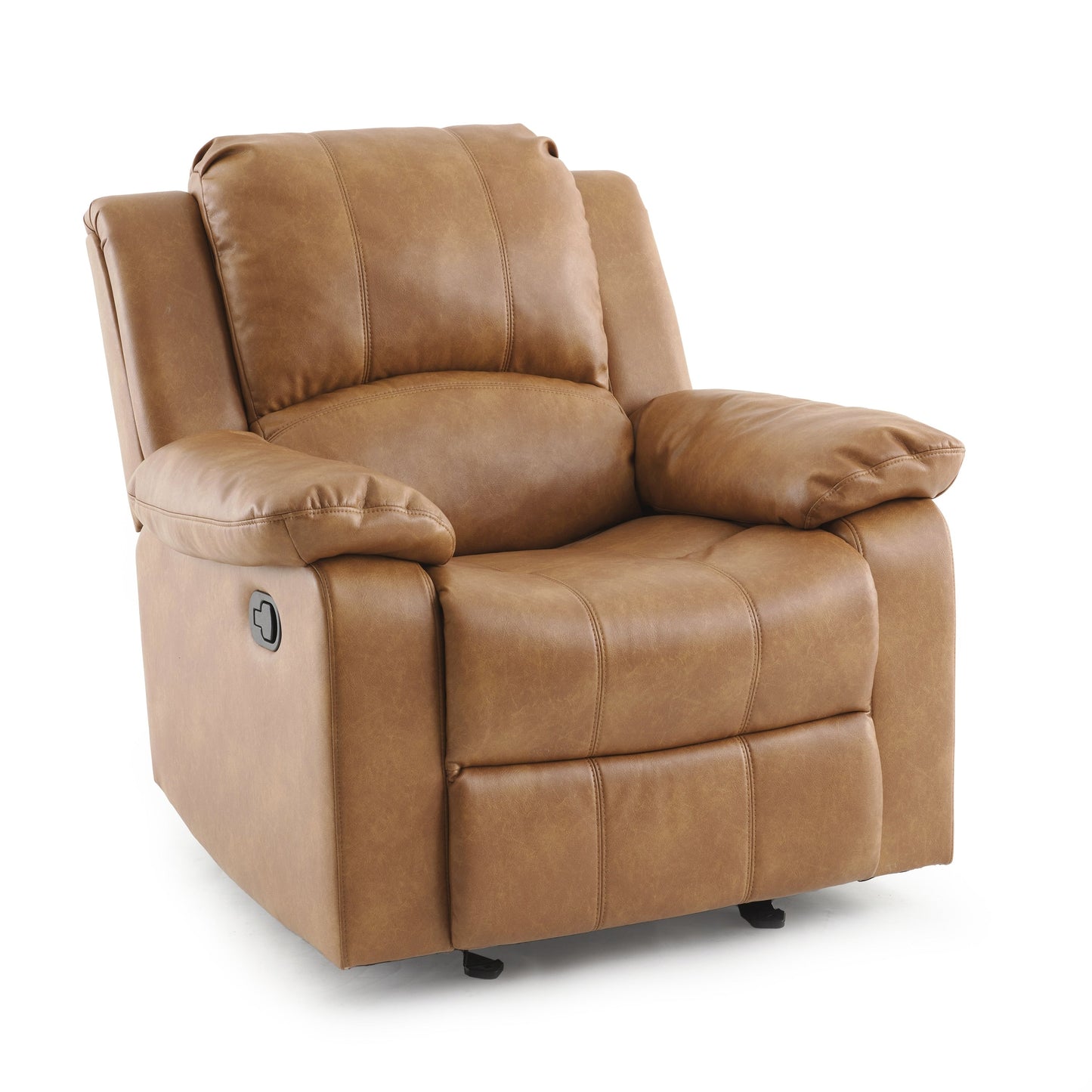 Poltrona reclinabile Charleston in pelle e gel di Greyson Living