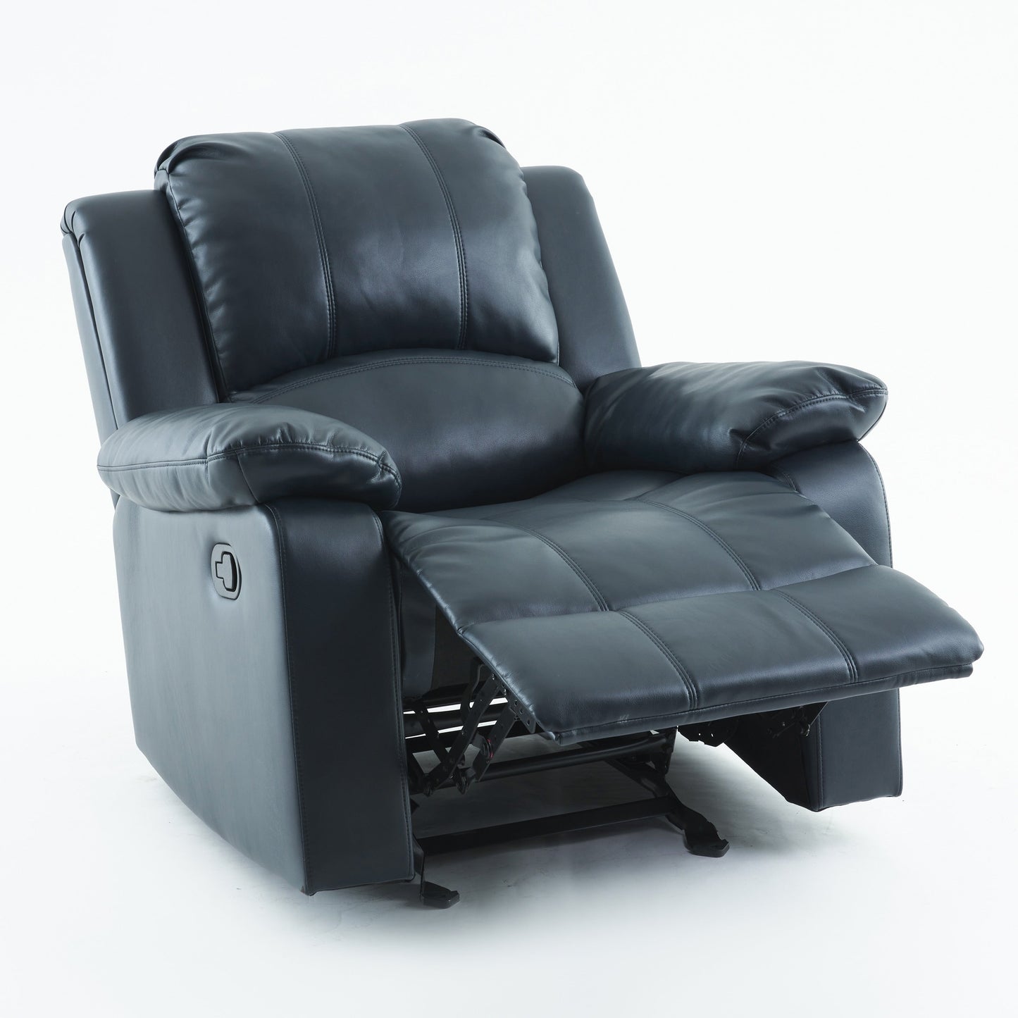 Poltrona reclinabile Charleston in pelle e gel di Greyson Living
