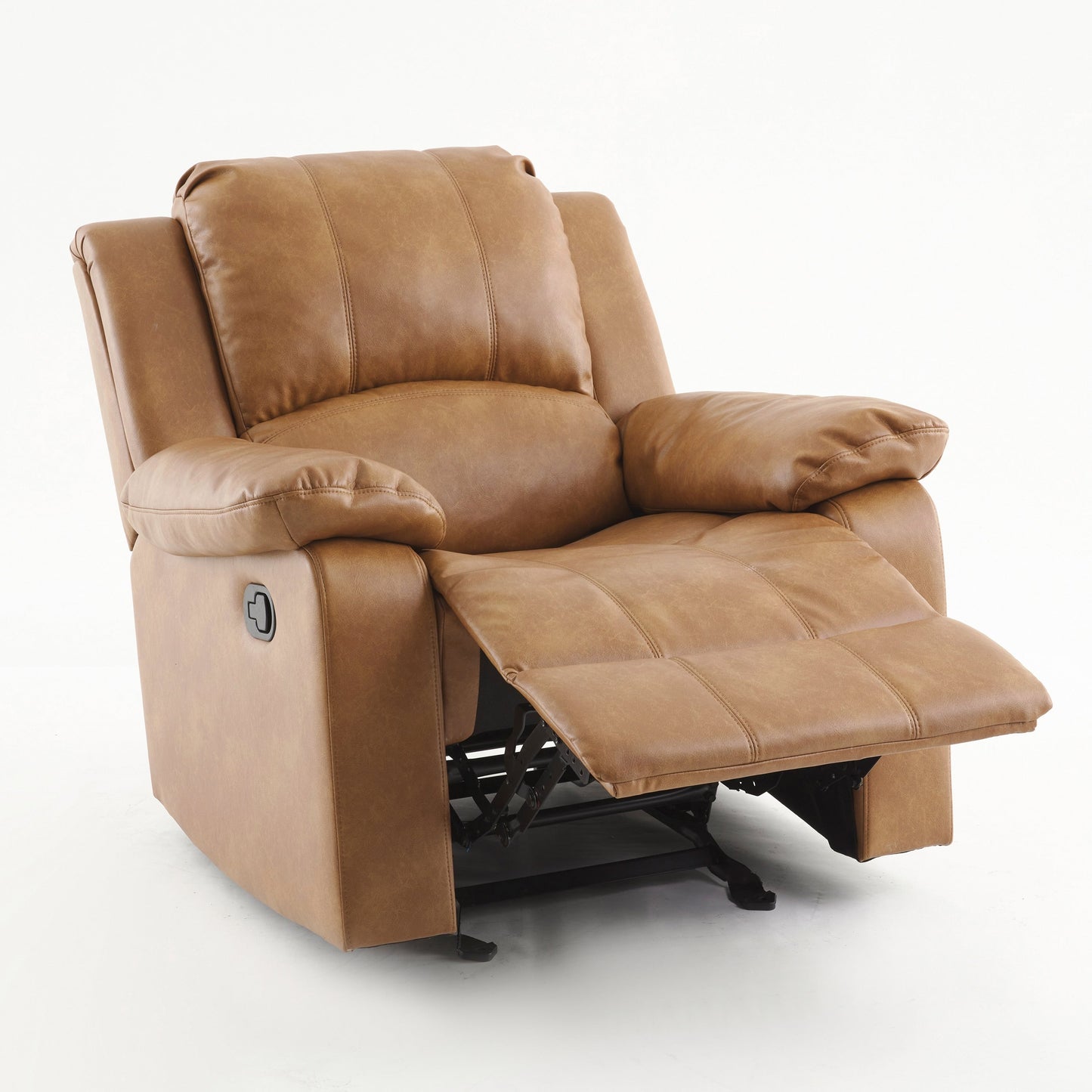 Poltrona reclinabile Charleston in pelle e gel di Greyson Living
