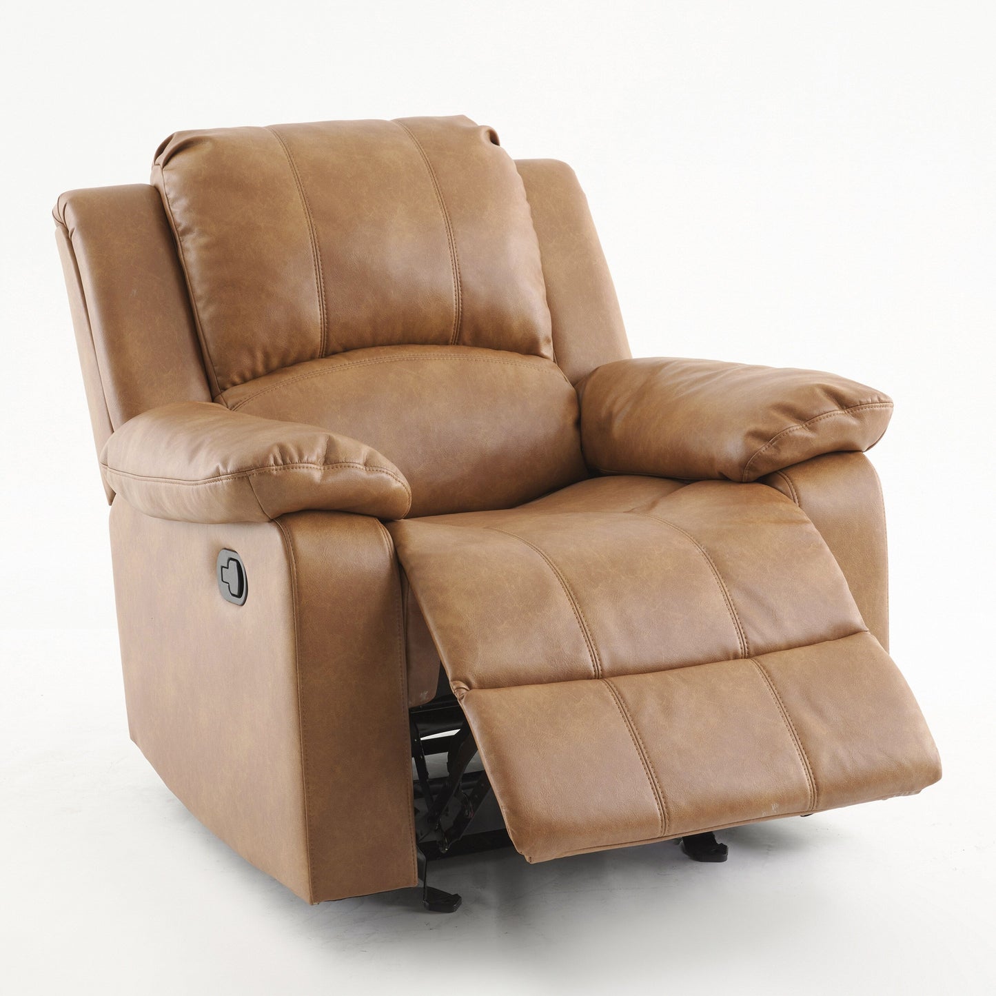 Poltrona reclinabile Charleston in pelle e gel di Greyson Living