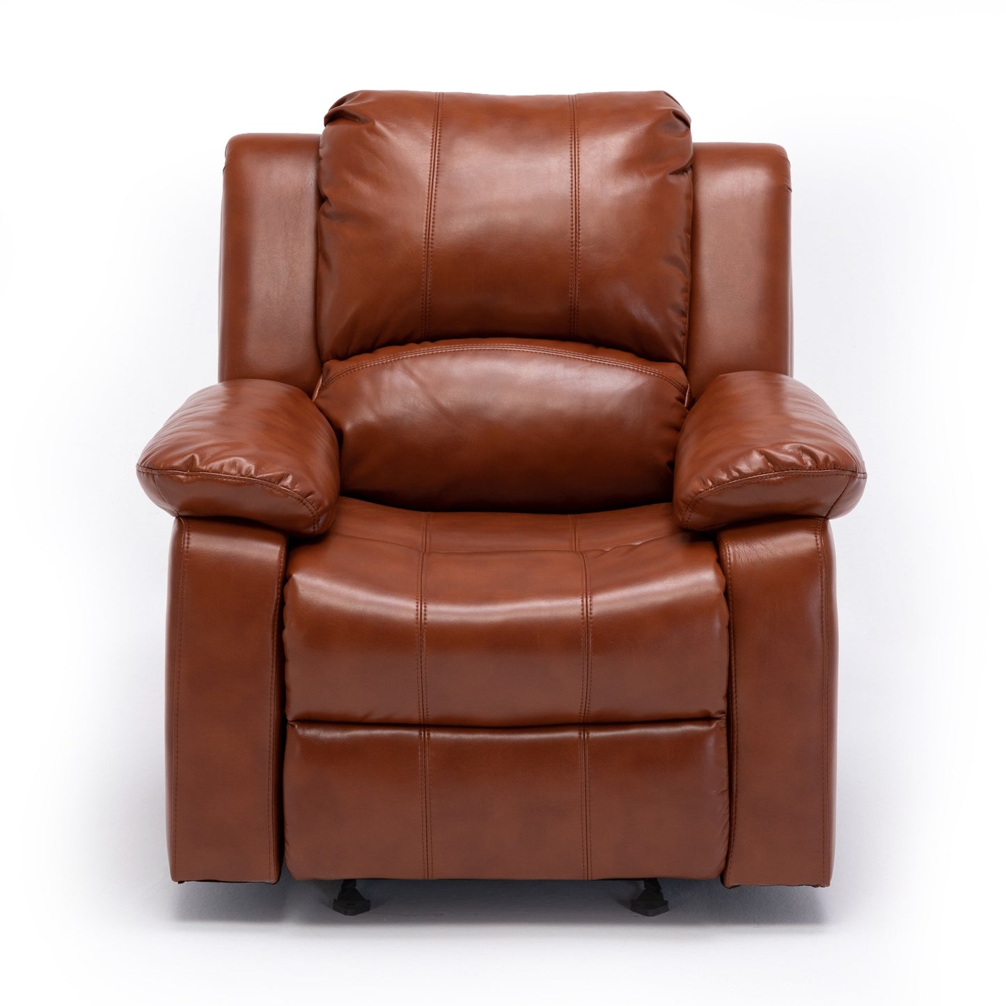 Poltrona reclinabile Charleston in pelle e gel di Greyson Living