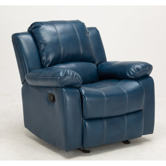 Poltrona reclinabile Charleston in pelle e gel di Greyson Living