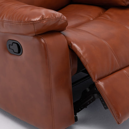 Poltrona reclinabile Charleston in pelle e gel di Greyson Living