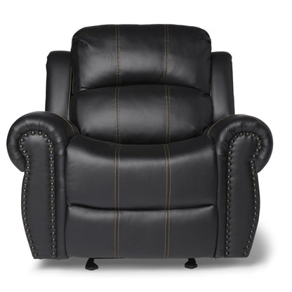 Poltrona reclinabile Charlie in similpelle di Christopher Knight Home