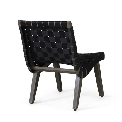 Set da esterno Charlotter in corda e legno di acacia di Christopher Knight Home