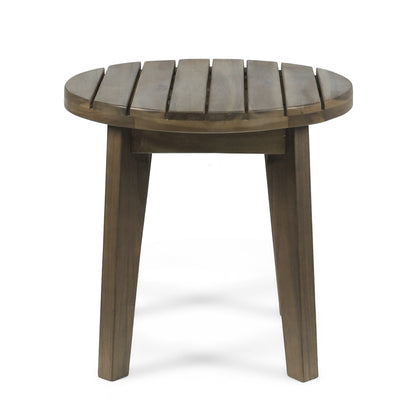 Set da esterno Charlotter in corda e legno di acacia di Christopher Knight Home