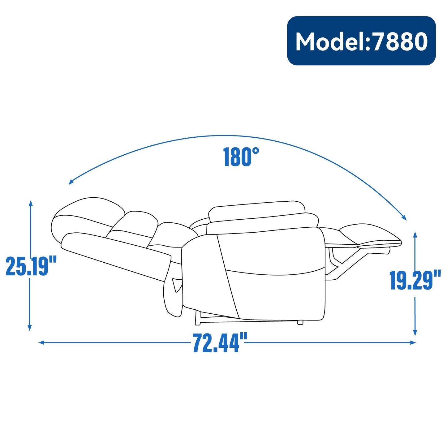 Poltrona reclinabile Chenille Dual Motor Infinite Power Lift con telecomando, massaggio termico e meccanismo di movimento per impieghi gravosi