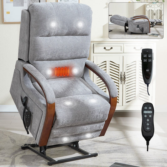 Poltrona reclinabile Chenille Lift