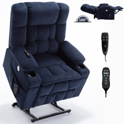 Poltrona reclinabile elettrica Chenille