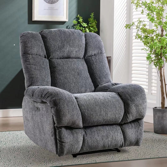 Poltrona reclinabile standard Chenille Power