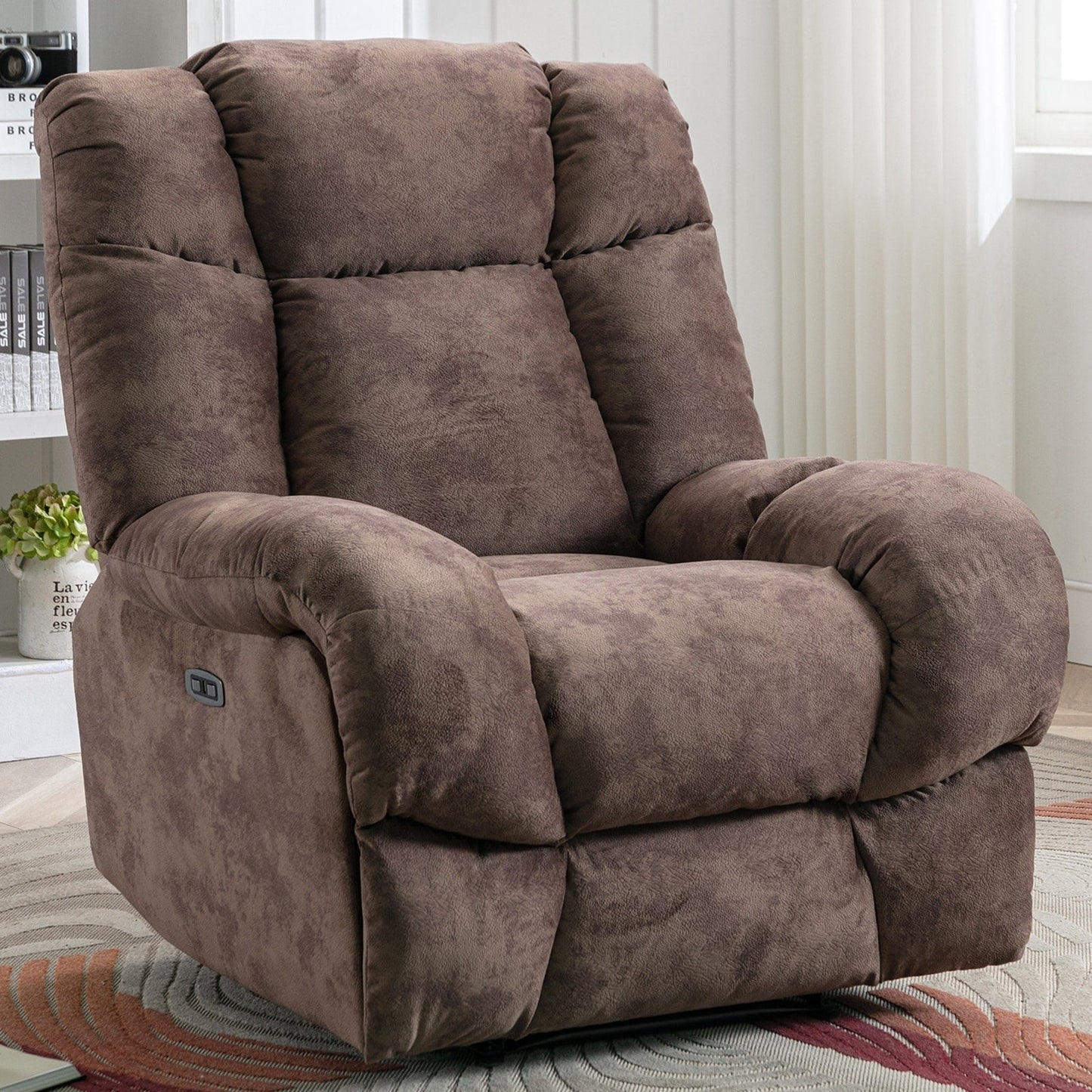 Poltrona reclinabile standard Chenille Power