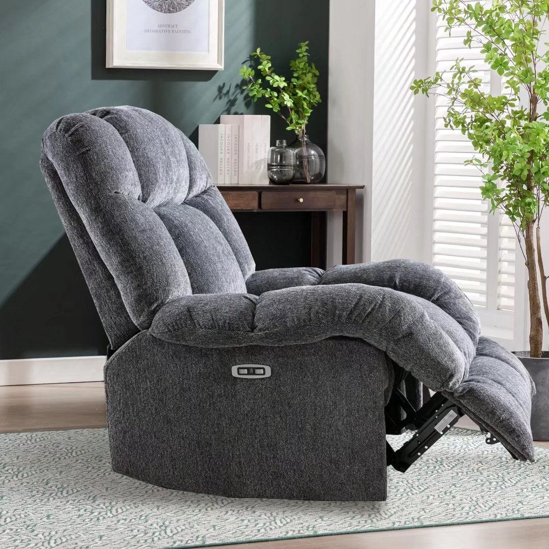 Poltrona reclinabile standard Chenille Power