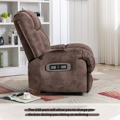 Poltrona reclinabile standard Chenille Power