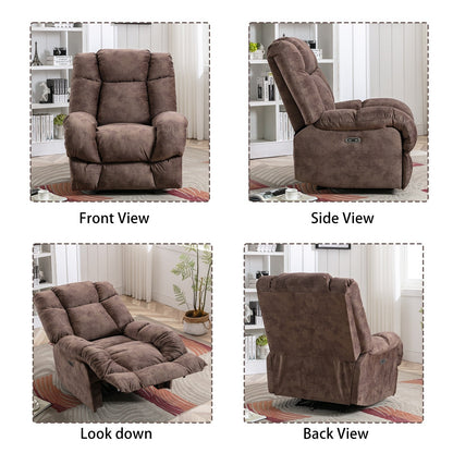 Poltrona reclinabile standard Chenille Power