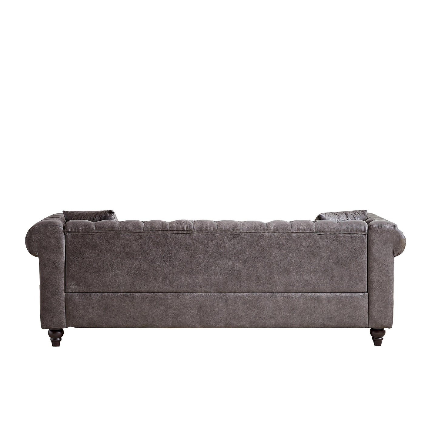 Divano Chesterfield 85.5 Tech Fabric a 3 posti con cuscini
