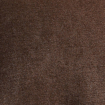 Poltrona reclinabile in lino color cioccolato