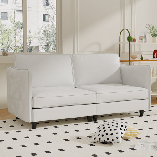 Christopher Knight Home - Divano a due posti Hadley 74.27 con design moderno di metà secolo