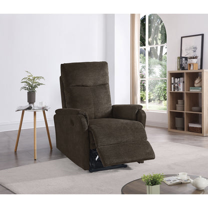 Christopher Knight Home - Poltrona reclinabile elettrica Hudson con ricarica USB