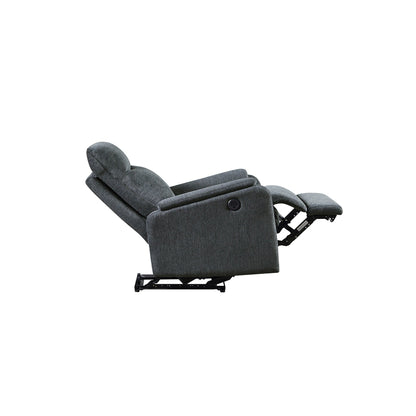 Christopher Knight Home - Poltrona reclinabile elettrica Hudson con ricarica USB