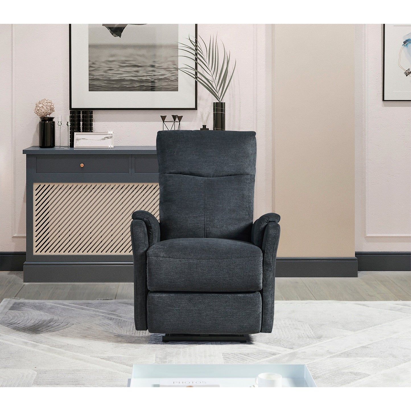 Christopher Knight Home - Poltrona reclinabile elettrica Hudson con ricarica USB
