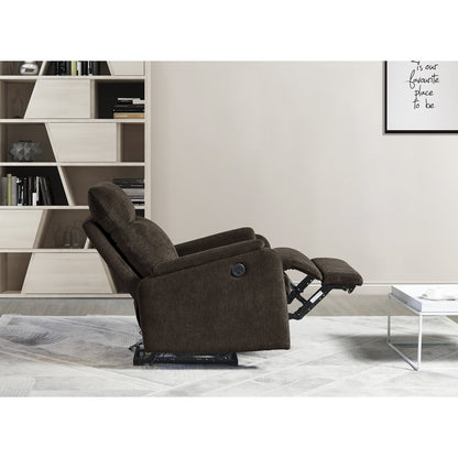 Christopher Knight Home - Poltrona reclinabile elettrica Hudson con ricarica USB