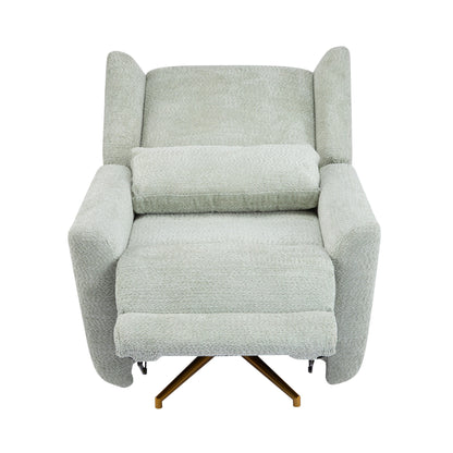 Christopher Knight Home - Poltrona reclinabile elettrica Starling con base in metallo dorato