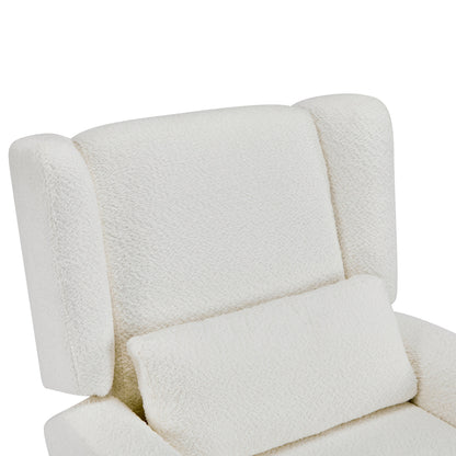 Christopher Knight Home - Poltrona reclinabile elettrica Starling con base in metallo dorato