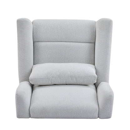 Christopher Knight Home - Poltrona reclinabile elettrica Starling con base in metallo dorato