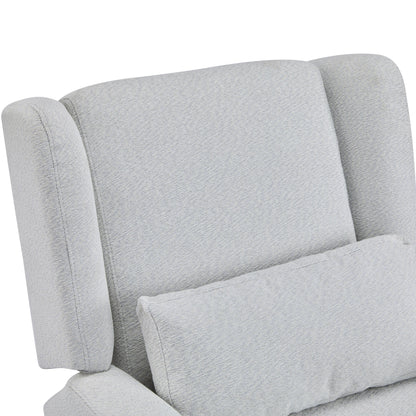 Christopher Knight Home - Poltrona reclinabile elettrica Starling con base in metallo dorato