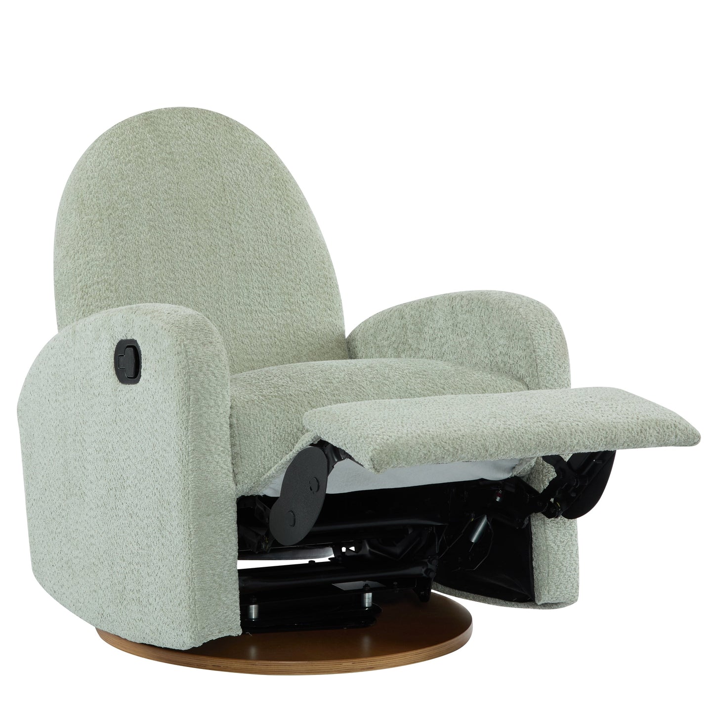Poltrona reclinabile girevole e scorrevole Christopher Knight Home 360 ​​Boucle