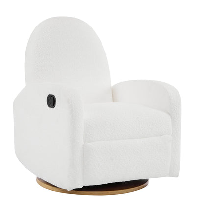 Poltrona reclinabile girevole e scorrevole Christopher Knight Home 360 ​​Boucle
