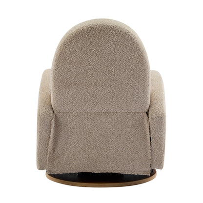 Poltrona reclinabile girevole e scorrevole Christopher Knight Home 360 ​​Boucle