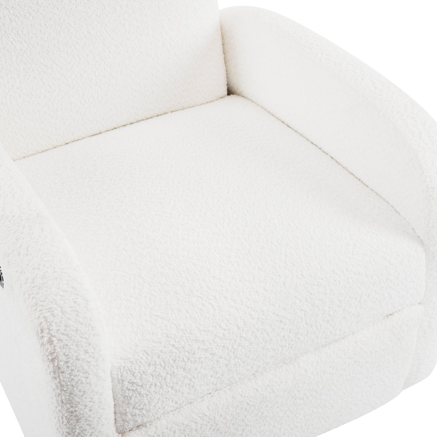 Poltrona reclinabile girevole e scorrevole Christopher Knight Home 360 ​​Boucle
